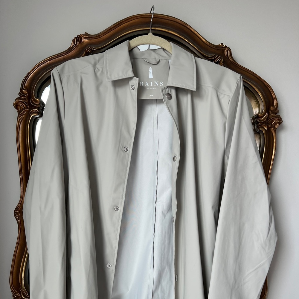 MENS rain coat